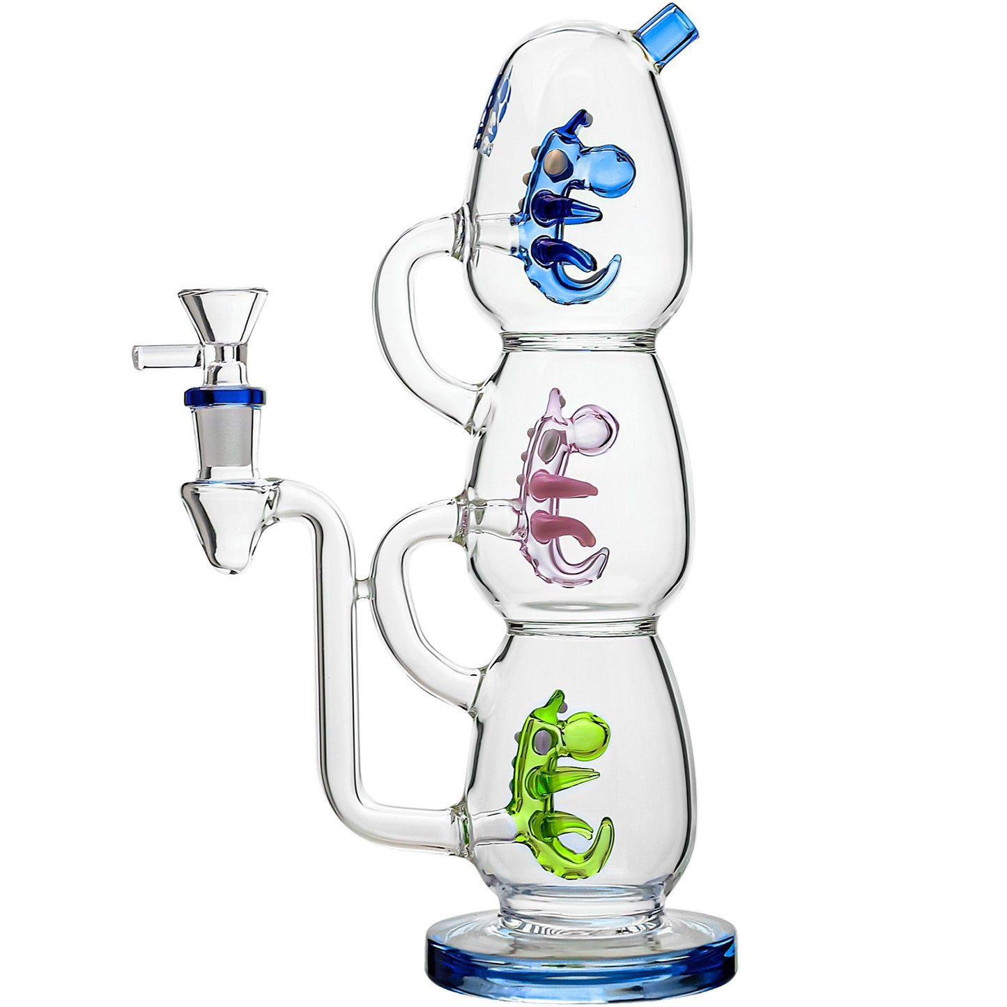 Calibear 11'' Triple Dino Tower Bong