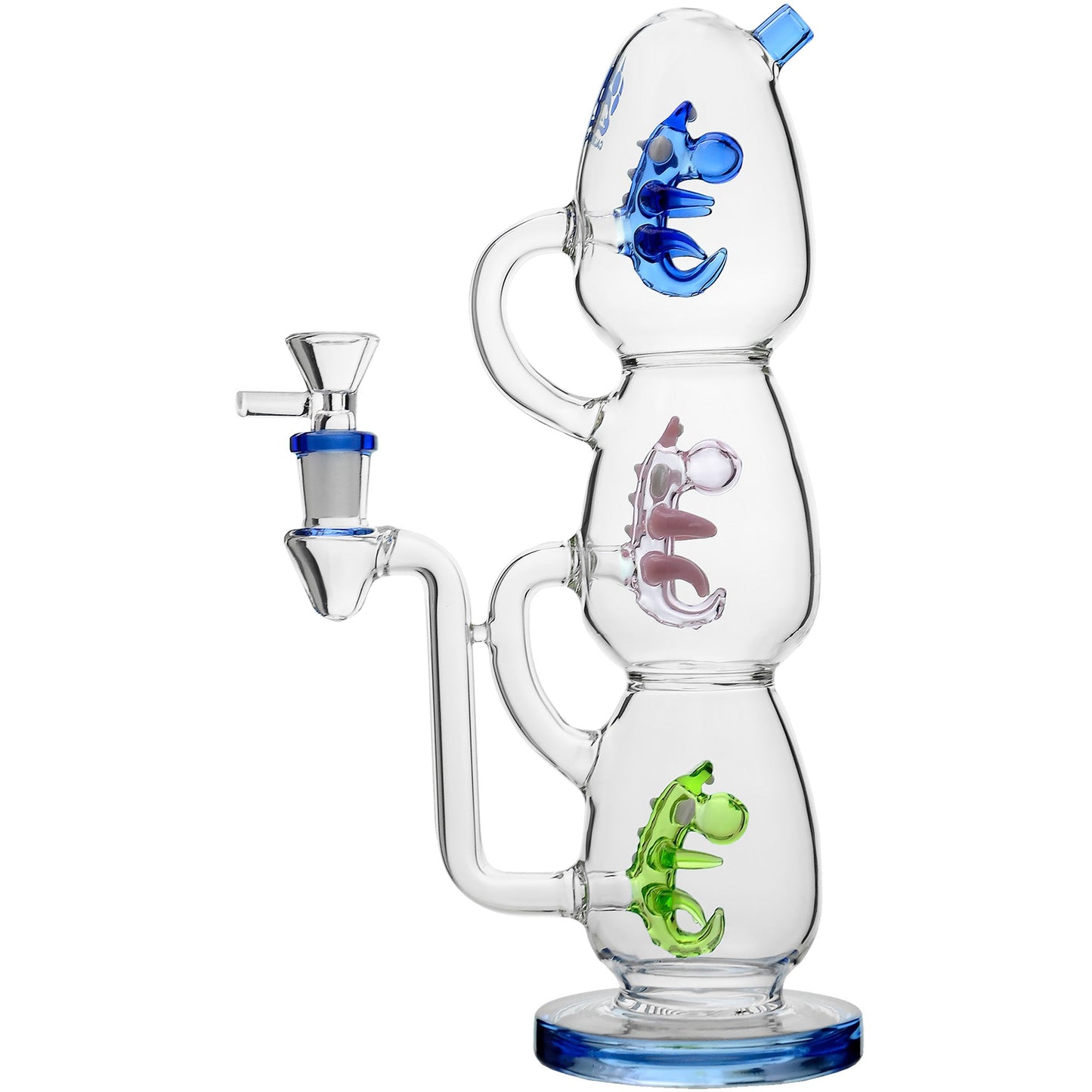 Calibear 11'' Triple Dino Tower Bong